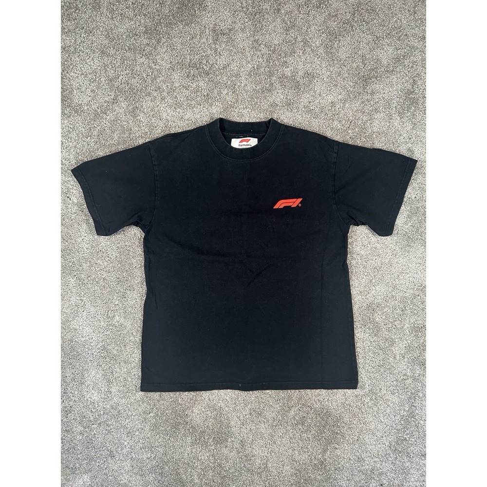 PacSun Formula 1 Official Licensed Racing Black/Red Shirt Size S